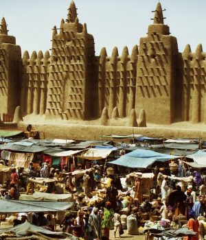 Gran mezquita de adobe de Djenne, Mali